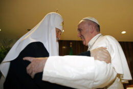 Patriarch Kirill, Pope Francis